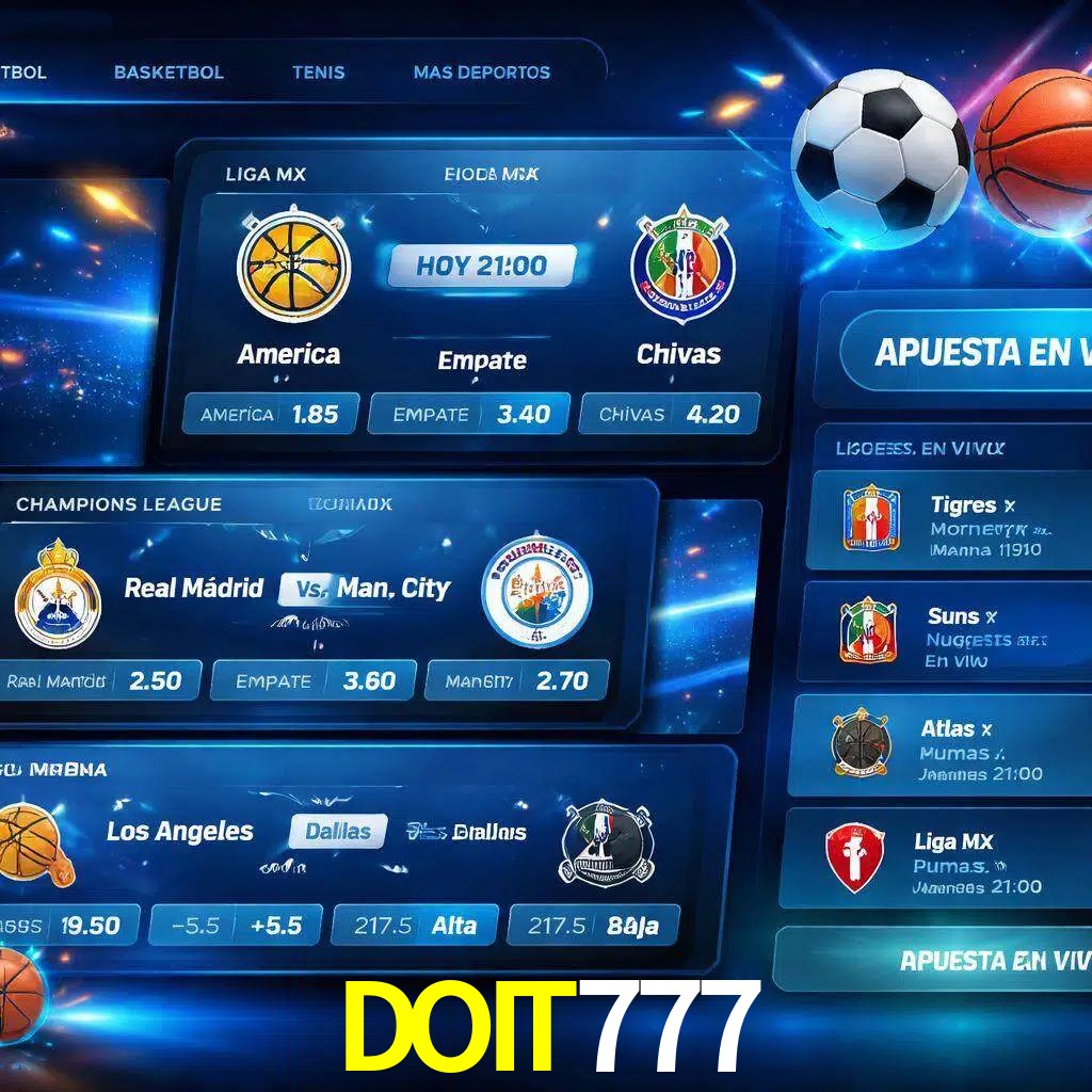 Mercados de apuestas deportivas DOIT777 para jugadores en México