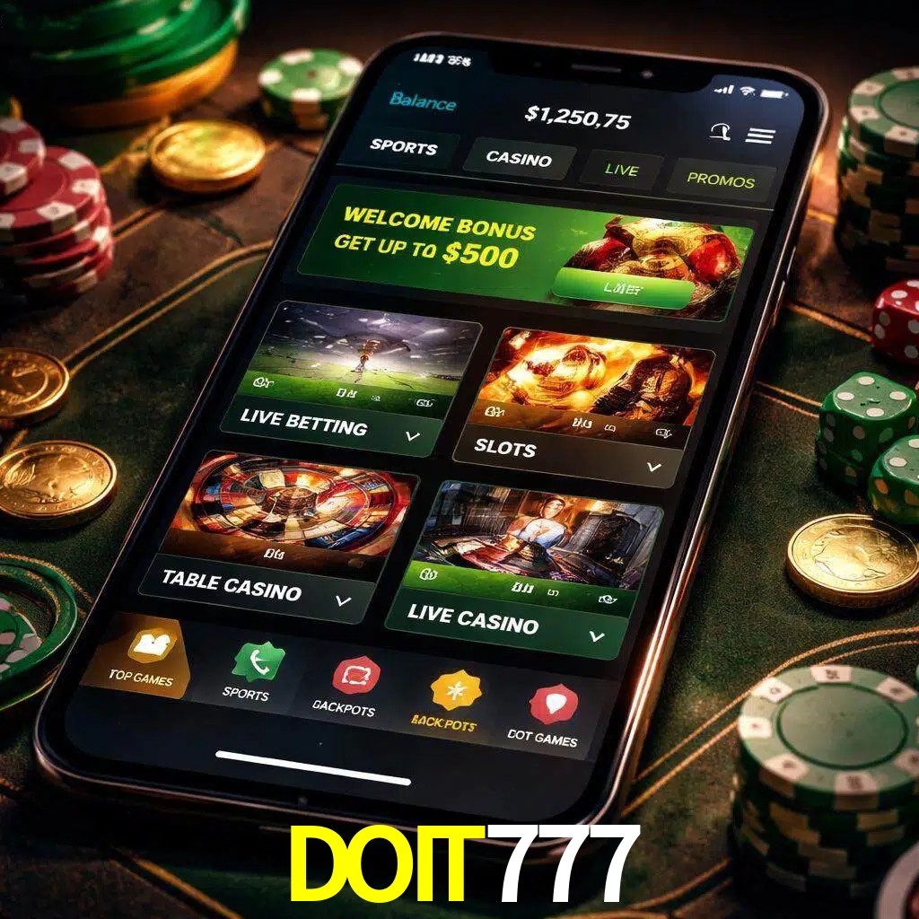 Diseño de juegos móviles DOIT777 para usuarios en México